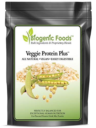 Veggie Protein Plusâ„¢ - Organic Brown Rice & Non-GMO Yellow Pea Vegetable Protein Powder 2.5 lb