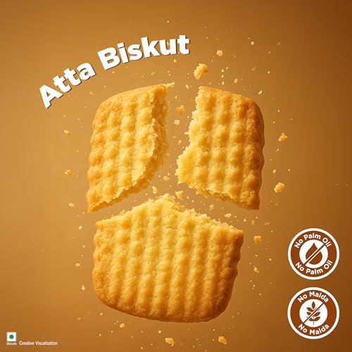 Image of Unibic Swaadesi Atta Bakery Biscuits - No Maida, No Palm Oil I Biskut Bakery Biscuits I 200 gm