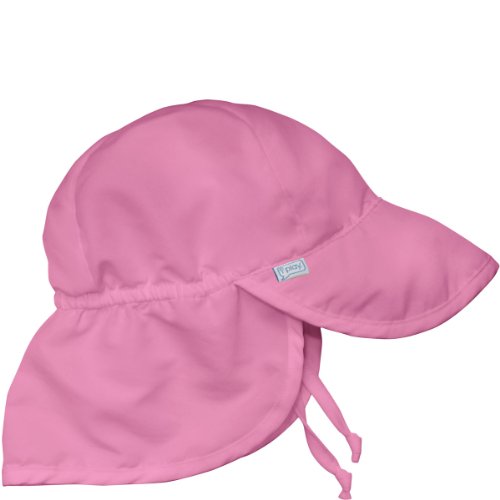 Image of Iplay Baby Flap Sun Protection Swim Hat, Light Pink, 9-18 Months