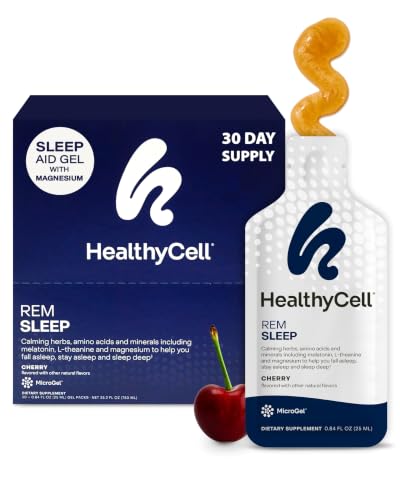 Healthycell REM Sleep Aid Supplement for Adults...