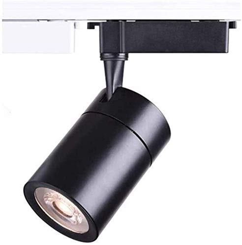 Ceiling Light 30W Track Light for Indoor Lighting |Rotatable Adjustable Ceiling Spotlight led Spotlight (Color : Black)