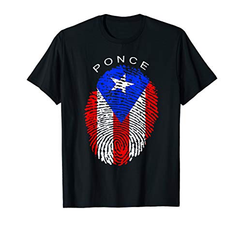 Puerto Rican Ponce Camisa De Puerto Rico Flag T-Shirt