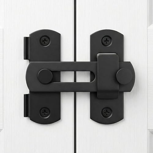 DOUBLE 2 C Barn Door Lock, Sliding Door Lock Hardware,...