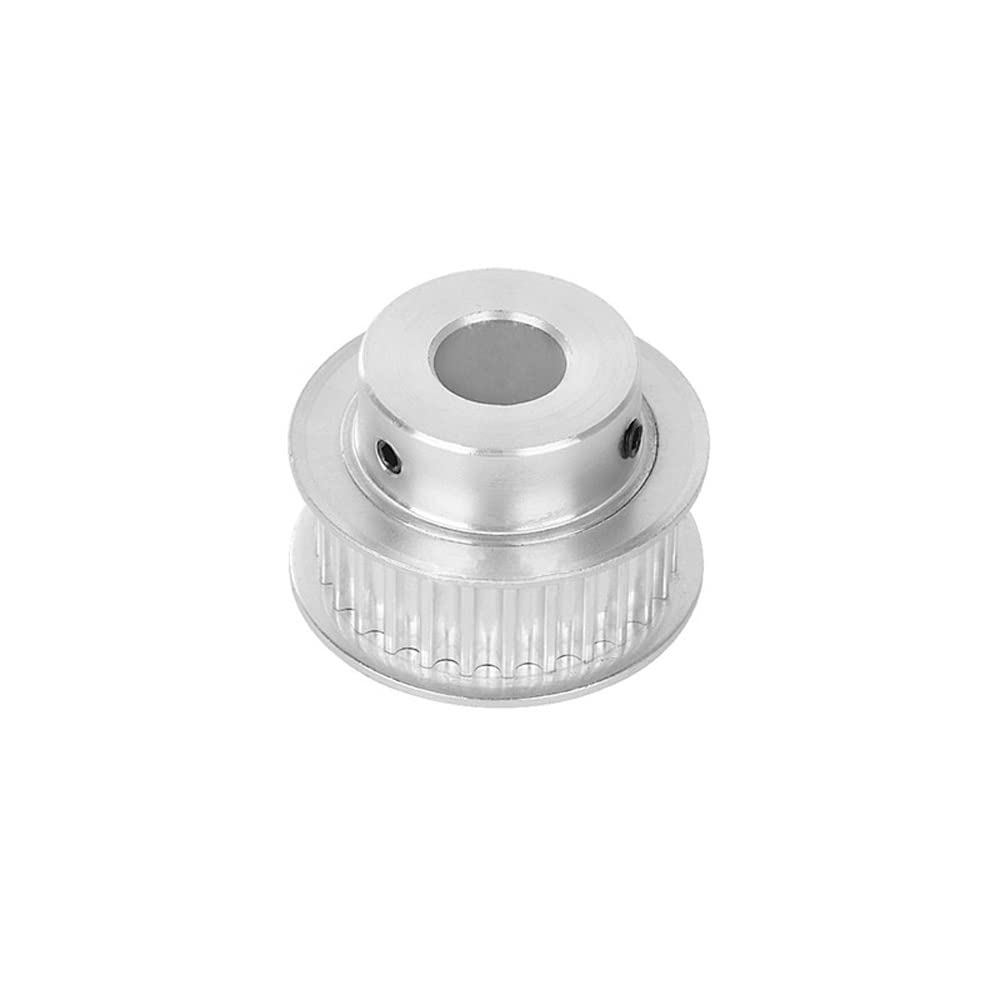 1pc HTD-5M koło pasowe rozrządu 20/22/24/25 rozstaw zębów 5mm z napędem krokowym koło pasowe rozrządu szerokość zębów 27mm(Bore 8mm,5M-25Teeth)