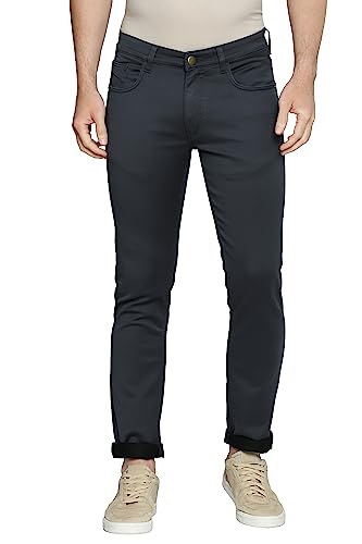 Image of Allen Cooper Regular Comfortable Mid Rise Denim Jeans for Men