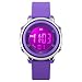 Produktbild FeiWen Fashion Einfach Kinder Sport Digital Uhren Mehrfarbig LED Beleuchtung 50M Wasserdicht Outdoor Plastik Wählscheiben mit Kautschuk Band Multifunktional Armbanduhren, Violett
