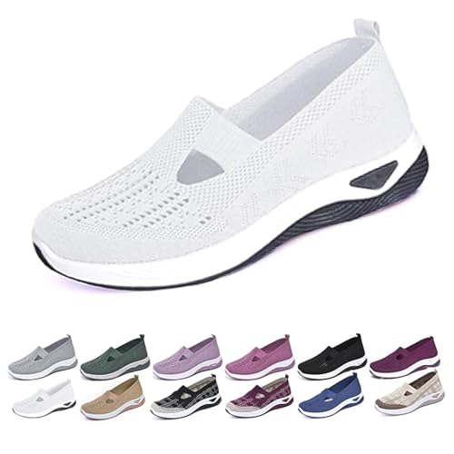 Orthopedic Shoes for Women Wide Width Toe Box Shoe Arch Support Walkingshoes Plantar Fasciitis Tennis Sneakers Tenis de Mujer