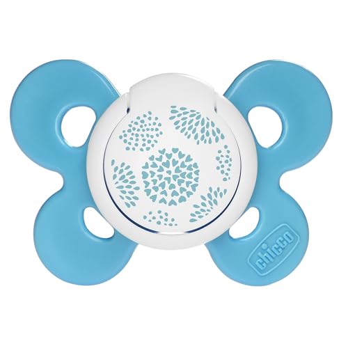 Chicco Physio Comfort   Chupete de silicona para 6 12 meses, color azul