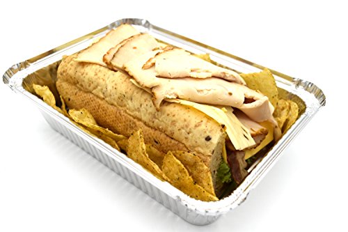 (60 Pack) Premium 2.5-Lb Takeout Pans With Lids - 8.6" X 6.1" X 2" L Heavy Duty Disposable Aluminum Foil For Catering Party Meal Prep Freezer Drip Pans Bbq Potluck Holidays #TOP1