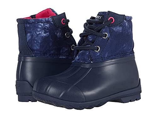 Sperry Port Boot, Navy, 6 US Unisex Little Kid