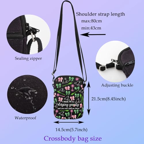 XYANFA Witch Crossbody Bag Witch Musical Merchandise Gift Witch Tv Show Lovers Gift Witch Shoulder Bag2