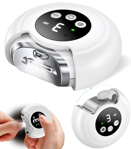 2025 New 3-in-1 Electric Nail Clippers, Baby Nail File, 3-Speeds, Polishing Automatic Nail Trimmer...