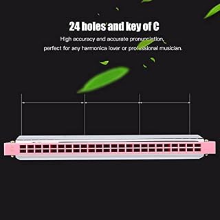 Harmonica pour Enfants, 24 Trous clé de C Métal Harmonica Bouche Orgue Enfants Jouet Harmonicas (Rose) - Les Beatles, Paul McCartney, John Lennon, RIngo Starr, George Harrison Harmonica pour Enfants, 24 Trous clé de C Métal Harmonica Bouche Orgue Enfants Jouet Harmonicas (Rose) – Image 7