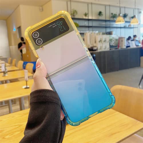 Coque Samsung Z Flip 4 acrylique transparent PC cover dur anti-choc