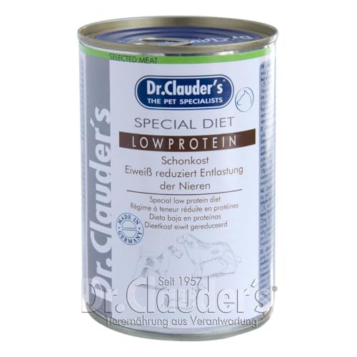 Dr. Clauders Special Diet Low Protein | 6X 400g Hundefutter