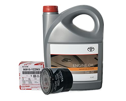 TOYOTA Pack Duo Genuine 5 litros Aceite de Motor 5W30 PFE sintético...