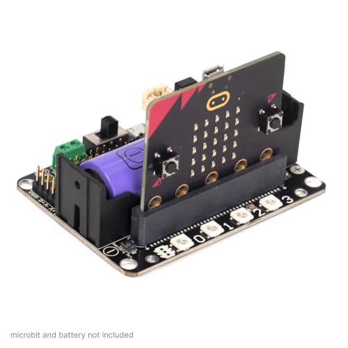 Robotbit Robotics Expansion Board for Micro:bit – Drives 4 DC Motors, 8 Servos, 8 GPIO Ports, with Onboard Power Management by KittenBot - Used condition - Image 5