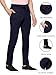 Love My Fashions® Mens Sweatpants with Pockets Open Bottom Fleece Joggers Drawstring Athletic Pants for Running Yoga Workout Navy Blue