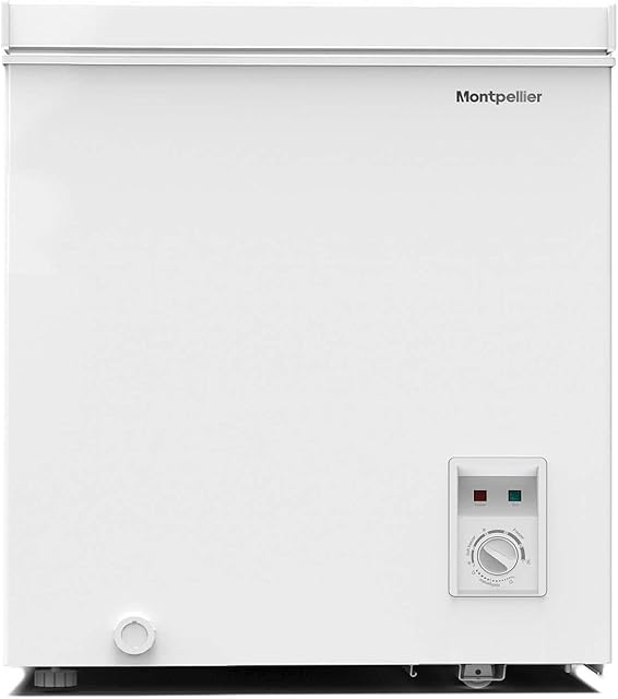 Montpellier MCF151W Freestanding 142Ltr Chest Freezer