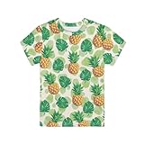 Photo Gallery qwefvb t-shirt per bambini ragazzi manica corta ragazze scuola tee sport poliestere top bambini basic manica corta tee, ananas, 13-14 anni Photo Gallery qwefvb t-shirt per bambini ragazzi manica corta ragazze scuola tee sport poliestere top bambini basic manica corta tee, ananas, 13-14 anni