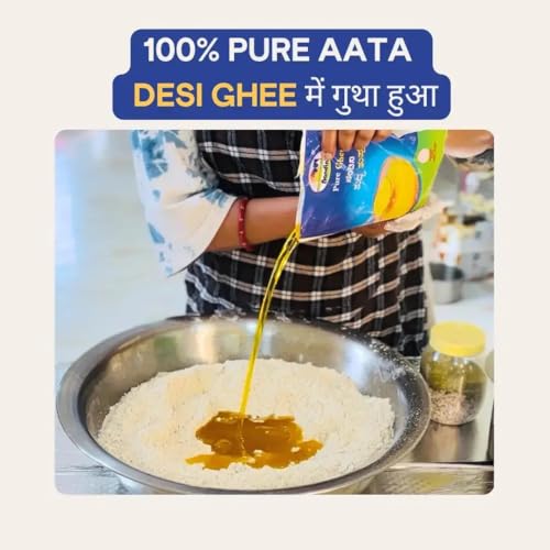 Image of MomsMade Desi Ghee Chinni Thekua (Aata & Sugar) | Traditional Bihari Thekua of Chhath Puja | No Maida, No Dalda |