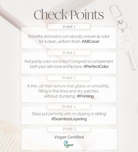 heart percent dote on mood all cover lip base comfortable amp flawless lip tone amp texture correction wlightweight texture 01 creamy beige