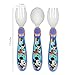 The First Years Mickey Mouse Flatware for Kids 3-Pack, Multicolor
