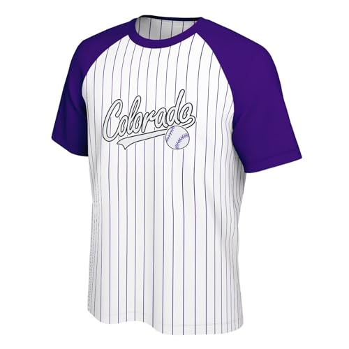 Image of ANTKING T-Shirt Custom Name Number Crewneck Short Sleeve for Men Youth Gifts