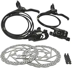 Freio A Disco Hidráulico Mtb Absolute Wild C/Discos (par)