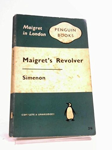 MAIGRET'S REVOLVER. [German] B000HLBHQS Book Cover