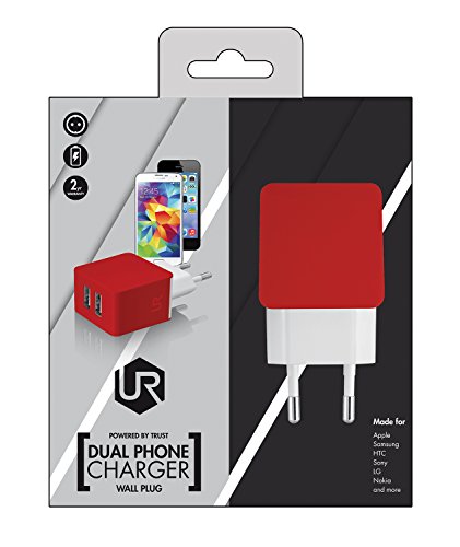 Trust Urban Caricabatteria da Parete Doppio USB