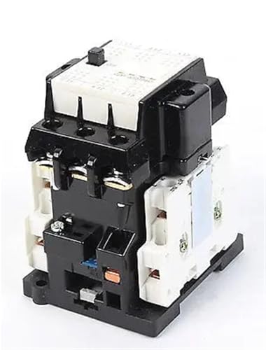 Contactor de CA CJX1-32/22 trifásico de 220V, interruptor con 2 NO + 2 NC en riel DIN 3