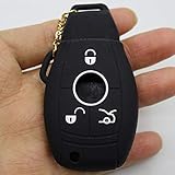 【Schutz】: Mit seiner glatten Oberfläche fühlt sich die Autoschlüsselabdeckung nicht nur angenehm an, sondern bietet auch Schutz für Ihr Schlüsselgehäuse, da sie für den täglichen Gebrauch langlebig, belastbar und strapazierfähig ist.