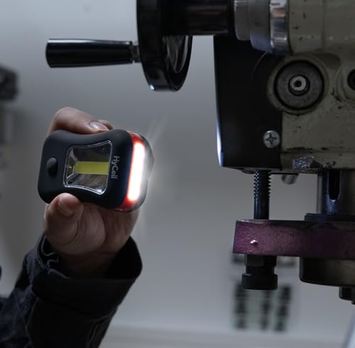 HyCell handliche Werkstattlampe 2in1 1600-0045 Taschenlmape, Rot / Schwarz