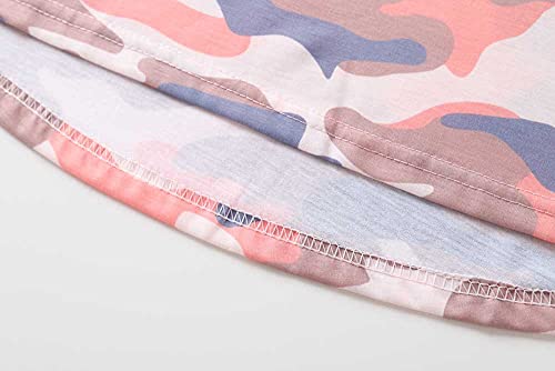 Hong Hui Women's Capri Pajama Sets Plus Size Sleepwear Top With Capri Pants 2 Piece Sleep Set Orange Xx-Large #TOP3