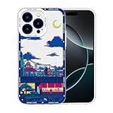 Anime Phone Case for iPhone 15, Cartoon Anime Comic Phone Case, Anti-Scratch and Shockproof Soft Transparent TPU Case for iPhone 15 6.1'-K