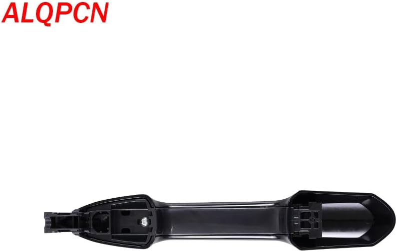 Black Painted 1 Lot Exterior Door Handle Compatible with Toyota RAV4 Highlander Sienna 2019-2024 Without Keyless Entry