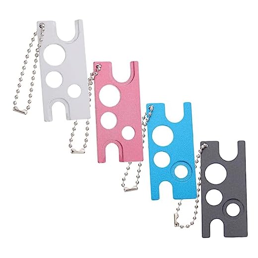 POPETPOP 4 Piezas Pequeño Abridor De Pegamento De Pestañas Abridor De Pegamento De Pestañas Portátil Abridor De Pegamento De Pestañas De Metal Aleación De Aluminio Extender Acero Inoxidable