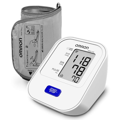 Omron Hem-7120 Automatic Blood Pressure Monitor (White)