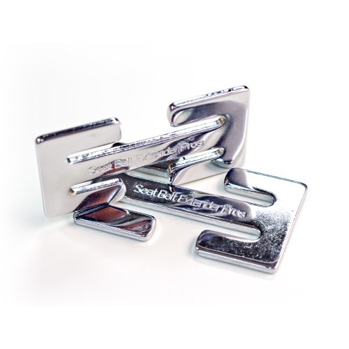 Seat Belt Webbing Clip Accessory - 2 x Locking Clip, Metal - Simply Clip on the Webbing as Needed for Comfort!