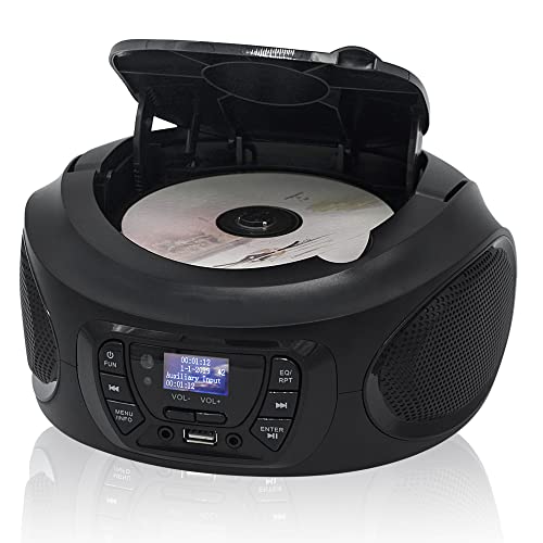 Radio CD Portable DAB+ Télécommande pour Écoute sans Grésillements - 5