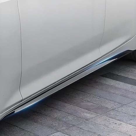 Compatible with Cadillac CT5 2020-2025 Glossy Black Side Skirt Body Kit Spoiler Lip Trim