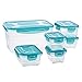 Produktbild Amazon Basics 6 Stück Food Storage Set, Farblos