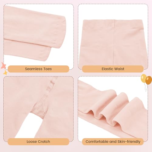 American Trends Baby Girls Dance Tights Toddler Footed Ballet Tights Stockings3