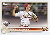 2022 Topps Pro Debut #PD-60 Michael McGreevy Palm Beach Cardinals RC Rookie Baseball Trading Card