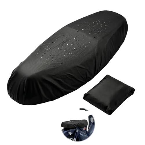 SLIAXINT Funda de Asiento Universal para Motocicleta Impermeable Oxford 2XL