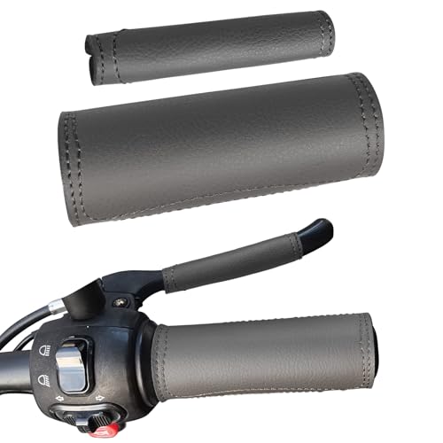 Housse de guidon de moto antidérapante universelle noire pour grip de frein