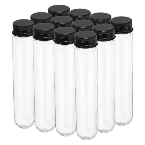 PATIKIL 80ml vX`bNǁi˂Lbvtj 12Zbg ȊwIȃp[eB[   r[Y  prɍœK 