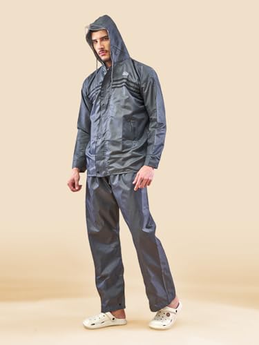 Image of LUX VENUS Reversible Rain Suit for Men.