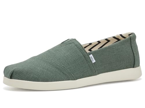 Image of TOMS Women's Alpargata Plus Slip On Espadrille, Textile Upper, Relaxed Fit, CloudBound Insole, Stretchy Easy On and Off